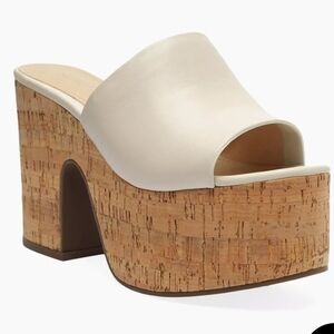 Schutz Dalle Platform in Pearl...Size 9.5